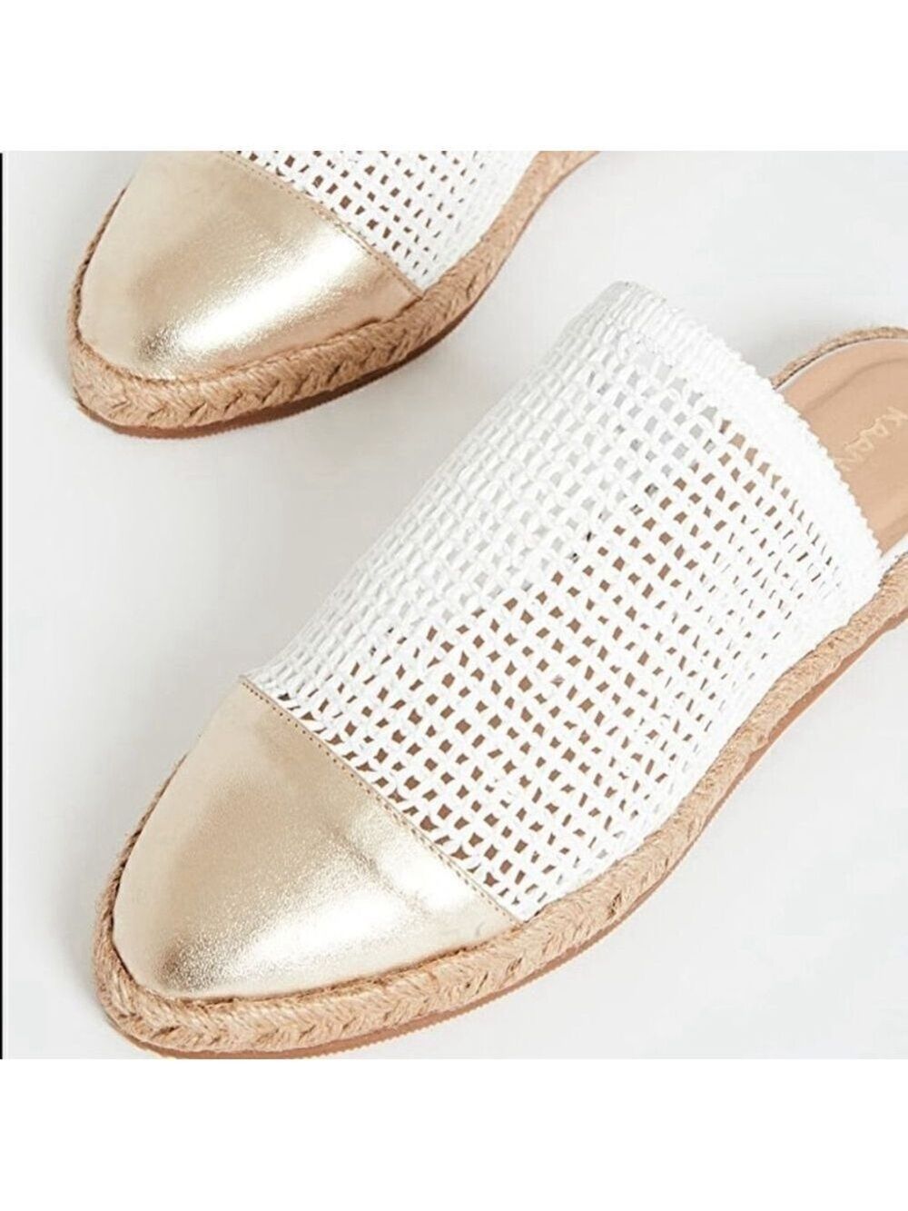 Kaanas | palau fishnet mule espadrilles